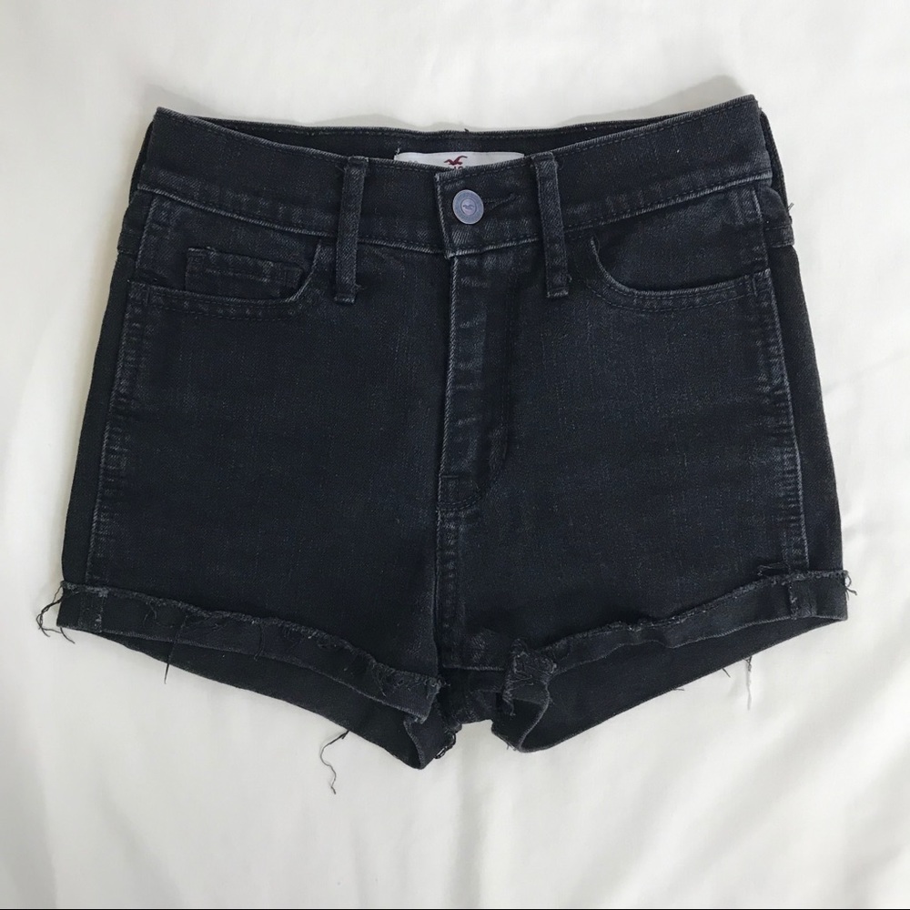 Hollister High Rise Denim Shorts